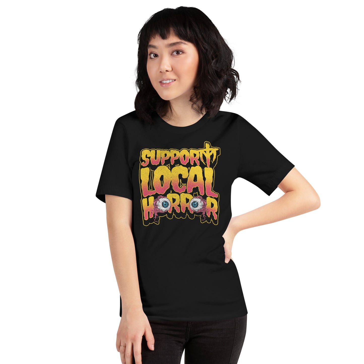 Support Local Horror Unisex Tee